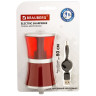 Точилка электрическая BRAUBERG "STYLE", питание от USB/4 батареек АА, красная, 223568 по низкой цене оптом Краснодар, Москва, Уфа, Казань, Барнаул, Владивосток, Хабаровск, Сахалин, Красноярск, Екатеренбург, 