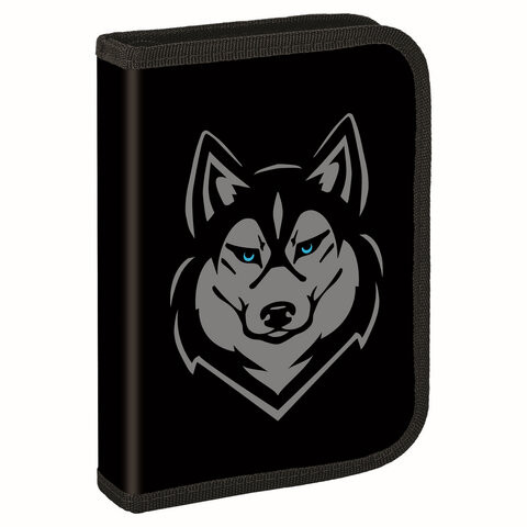 Пенал BRAUBERG, 1 отделение, полиэстер, 21х14 см, "Husky", 271532 по низкой цене оптом 