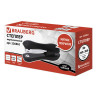 Степлер №24/6, 26/6 BRAUBERG "Soft Black", до 20 листов, эргономичный, черный, 226862 по низкой цене оптом 