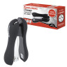 Степлер №24/6, 26/6 BRAUBERG "Soft Black", до 20 листов, эргономичный, черный, 226862 по низкой цене оптом 