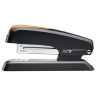 Степлер №24/6, 26/6 MAPED (Франция) "Essentials Desk", до 25 листов, черно-оранжевый, 953511 по низкой цене оптом 