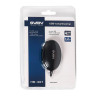Хаб SVEN HB-401, USB 2.0, 4 порта, кабель 1,2 м, черный, SV-012830 по низкой цене оптом 