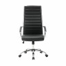 Кресло офисное BRABIX "Style EX-528", экокожа, хром, черное, 531947 по низкой цене оптом 