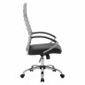 Кресло офисное BRABIX "Style EX-528", экокожа, хром, черное, 531947 по низкой цене оптом 