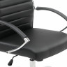 Кресло офисное BRABIX "Style EX-528", экокожа, хром, черное, 531947 по низкой цене оптом 