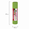 Клей-карандаш на натуральной основе BRAUBERG GREEN, 8 г, 270436 по низкой цене оптом 