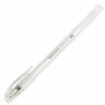 Ручка гелевая BRAUBERG "White Pastel", БЕЛАЯ, корпус прозрачный, узел 1 мм, линия письма 0,5 мм, 143417 по низкой цене оптом 