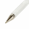 Ручка гелевая BRAUBERG "White Pastel", БЕЛАЯ, корпус прозрачный, узел 1 мм, линия письма 0,5 мм, 143417 по низкой цене оптом 