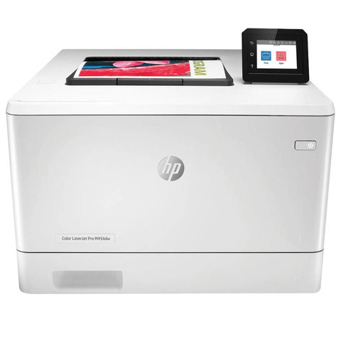 Принтер лазерный ЦВЕТНОЙ HP Color LaserJet Pro M454dw, А4, 27стр/мин, 50000 стр/мес, ДУПЛЕКС, WiFi, сетевая карта, W1Y45A по низкой цене оптом 
