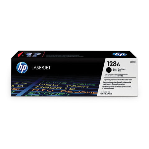 Картридж лазерный HP (CE320A) LaserJet CM1415FN/FNW/CP1525N/NW, черный, оригинальный, ресурс 2000 страниц по низкой цене оптом 