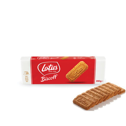 Печенье карамелизированное LOTUS "Biscoff" (Бельгия), 250 г по низкой цене оптом 