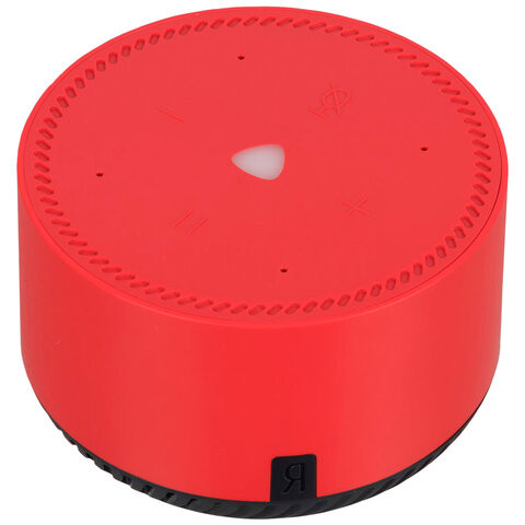 Умная колонка Яндекс.Станция Лайт, 10 Вт, Bluetooth, Wi-Fi, красная, YNDX-00025R по низкой цене оптом 