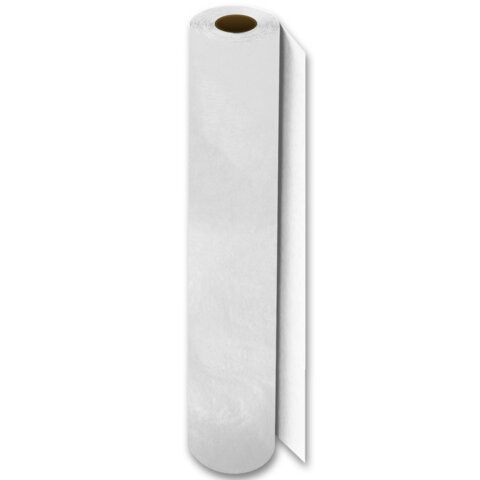 Цветная бумага ТИШЬЮ 17г/м2, 50см/60м в рулоне со втулкой, белая, ЗОЛОТАЯ СКАЗКА, Код, 116502 по низкой цене оптом 