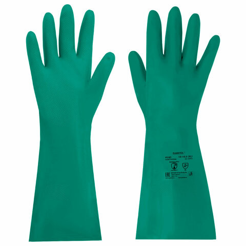 Перчатки нитриловые КЩС ULTRA STRONG химически устойчивые, с х/б напылением, зеленые, р-р 10-10,5 XL (оч больш) RABBITEX (РАББИТЕКС) 700913 по низкой цене оптом Перчатки нитриловые КЩС ULTRA STRONG химически устойчивые, с х/б напылением, зеленые, р-р 10-10,5 XL (оч больш) RABBITEX (РАББИТЕКС) 700913 по низкой цене оптом