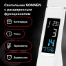 Настольная лампа-светильник SONNEN SM-01W на подставке, LCD-экран, СВЕТОДИОДНАЯ, 5 Вт, белый, 238233 по низкой цене оптом Краснодар, Москва, Уфа, Казань, Барнаул, Владивосток, Хабаровск, Сахалин, Красноярск, Екатеренбург, 