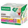 Клей-карандаш БИЗНЕСМЕНЮ, 15 г, 227617 по низкой цене оптом 