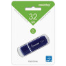 Флеш-диск 32 GB SMARTBUY Crown USB 3.0, синий, SB32GBCRW-Bl по низкой цене оптом Краснодар, Москва, Уфа, Казань, Барнаул, Владивосток, Хабаровск, Сахалин, Красноярск, Екатеренбург, 