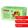Салфетки бумажные, 250 шт., 24х24 см, LAIMA/ЛАЙМА, зеленые (пастельный цвет), 100% целлюлоза, 111952 по низкой цене оптом 