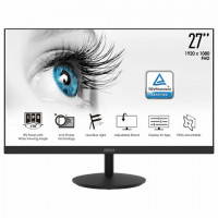 Монитор MSI Pro MP271 27" (68.6 см)/1920x1080/16:9/IPS/5ms/250cd/HDMI/VGA/черный