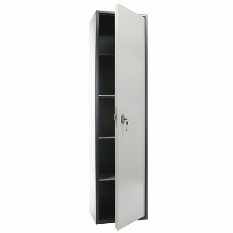 Шкаф металлический для документов AIKO "SL-185" ГРАФИТ, 1800х460х340 мм; 45 кг, S10799180502 по низкой цене оптом 