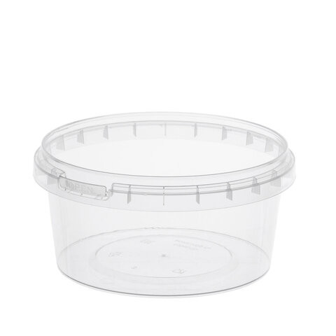 Банка с крышкой 500мл пластиковая под пресервы с контрольным замком, диаметр 122мм ВЗЛП, ШК5865, 1215КП по низкой цене оптом Банка с крышкой 500мл пластиковая под пресервы с контрольным замком, диаметр 122мм ВЗЛП, ШК5865, 1215КП по низкой цене оптом