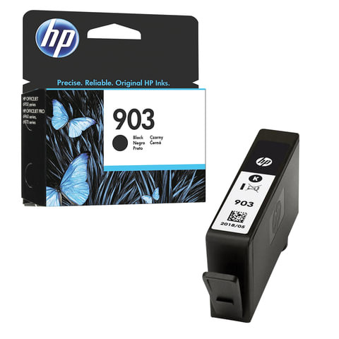 Картридж струйный HP (T6L99AE) OfficeJet 6950/6960/6970, №903, черный, ресурс 300 стр., оригинальный по низкой цене оптом 