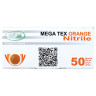 Перчатки нитриловые сверхпроч с текстурой SFM MEGA TEX ORANGE Германия 25 пар, р L, Ч, 4036534914205 по низкой цене оптом 