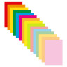 Бумага цветная 15 цветов BRAUBERG "MULTICOLOR" А4, 80г/м2, 75л., (15цв.x5л), 116647 по низкой цене оптом 