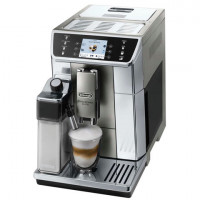Кофемашина DELONGHI ECAM 650.55.MS, 1350 Вт, объем 2,0 л, емкость для зерен 400 г, автоматический капучинатор, серебристая, ECAM650.55.MS