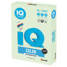 Бумага цветная IQ color БОЛЬШОЙ ФОРМАТ (297х420 мм), А3, 80 г/м2, 500 л., пастель, светло-зеленая, GN27 по низкой цене оптом 