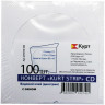 Конверты для CD/DVD (125х125 мм) с окном, бумажные, клей декстрин, КОМПЛЕКТ 100 шт., 201070.100 по низкой цене оптом Краснодар, Москва, Уфа, Казань, Барнаул, Владивосток, Хабаровск, Сахалин, Красноярск, Екатеренбург, 