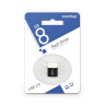 Флеш-диск 8 GB, SMARTBUY Lara, USB 2.0, черный, SB8GBLara-K по низкой цене оптом Краснодар, Москва, Уфа, Казань, Барнаул, Владивосток, Хабаровск, Сахалин, Красноярск, Екатеренбург, 