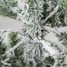 Ель новогодняя искусственная заснеженная "Snow Queen" 150 см, литой ПЭТ+ПВХ, ЗОЛОТАЯ СКАЗКА, 591315 по низкой цене оптом 