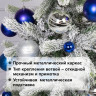 Ель новогодняя искусственная заснеженная "Snow Queen" 150 см, литой ПЭТ+ПВХ, ЗОЛОТАЯ СКАЗКА, 591315 по низкой цене оптом 