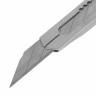 Нож канцелярский 9 мм BRAUBERG "Extra 30", металлический, лезвие 30°, автофиксатор, подвес, 237084 по низкой цене оптом Краснодар, Москва, Уфа, Казань, Барнаул, Владивосток, Хабаровск, Сахалин, Красноярск, Екатеренбург, 