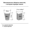 Мешки для мусора 120 л черные в рулоне 50 шт., ПВД 25 мкм, 62х102 см, ЛЮБАША эконом, 605335 по низкой цене оптом 