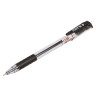 Ручка шариковая масляная с грипом STAFF "OBP-279", ЧЕРНАЯ, игольчатый узел 0,7 мм, линия письма 0,35 мм, 142989 по низкой цене оптом 