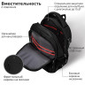 Рюкзак BRAUBERG URBAN универсальный с отделением для ноутбука, USB-порт, "Kinetic", черный, 46х31х18 см, 270798 по низкой цене оптом 