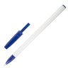Ручка шариковая масляная BRAUBERG Stick Medium, СИНЯЯ, узел 1 мм, линия письма 0,5 мм, 143419 по низкой цене оптом 