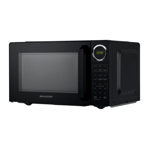 Микроволновая печь BRASSON MW2390D-6BL, 23 л, 900 Вт, сенсорное управление, дисплей, таймер, 6 АВТО ПРОГРАММ, черная, 454980 по низкой цене оптом 