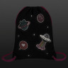 Мешок для обуви BRAUBERG PREMIUM, карман, подкладка, светоотражайка, 43х33 см, Space sweets, 272422 по низкой цене оптом 