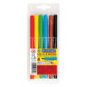 Фломастеры 6 ЦВЕТОВ CENTROPEN "Colour World", круглые, смываемые, вентилируемый колпачок, 7550/6TP, 7 7550 0684 по низкой цене оптом 