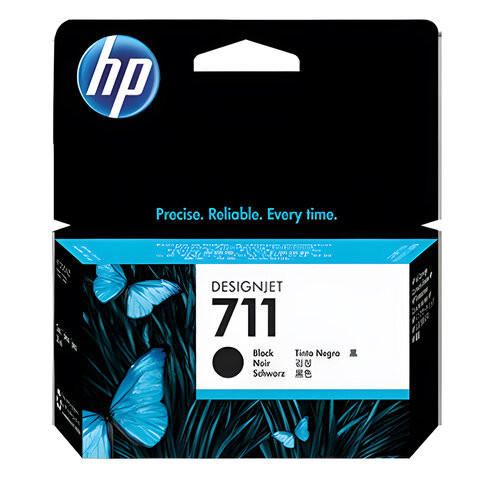 Картридж струйный для плоттера HP (CZ129A) DesignJet T120/T520, №711, черный, оригинальный по низкой цене оптом 