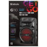 Колонка портативная DEFENDER G110, 1.0, 12 Вт, Bluetooth, FM-тюнер, microSD, чёрная, 65110 по низкой цене оптом 