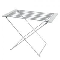 Сушилка для белья электрическая, напольная, раскладная, алюминиевая, нагрев 60°С, LAIMA HOME, 700977