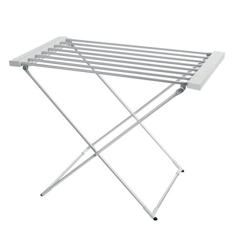 Сушилка для белья электрическая, напольная, раскладная, алюминиевая, нагрев 60°С, LAIMA HOME, 700977 по низкой цене оптом Сушилка для белья электрическая, напольная, раскладная, алюминиевая, нагрев 60°С, LAIMA HOME, 700977 по низкой цене оптом