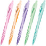 Ручка шариковая автоматическая BRAUBERG ULTRA COLOR PASTEL, soft-touch, СИНЯЯ, пишущий узел 0,7 мм, линия 0,35 мм, 144204 по низкой цене оптом Краснодар, Москва, Уфа, Казань, Барнаул, Владивосток, Хабаровск, Сахалин, Красноярск, Екатеренбург, 