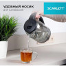 Чайник SCARLETT SC-EK27G10, 1,8л, 1800Вт, закрытый нагревательный элемент, стекло, че по низкой цене оптом 