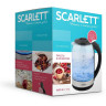 Чайник SCARLETT SC-EK27G10, 1,8л, 1800Вт, закрытый нагревательный элемент, стекло, че по низкой цене оптом 