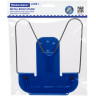 Подставка для книг и учебников BRAUBERG LINE+, металлическая, синяя, европодвес, 238071 по низкой цене оптом 